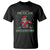 Mexican Christmas T Shirt Be Nice Santa is Watching Xmas in Mexico Ugly Sweater TS02 Black Print Your Wear