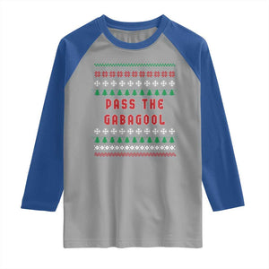 Pass The Gabagool Christmas Raglan Shirt Funny Italy Xmas Italian French Pork Lover Ugly Sweater TS02 Sport Gray Royal Print Your Wear