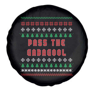 Pass The Gabagool Christmas Spare Tire Cover Funny Italy Xmas Italian French Pork Lover Ugly Sweater TS02 Print Your Wear