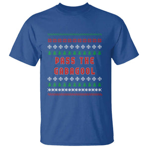 Pass The Gabagool Christmas T Shirt Funny Italy Xmas Italian French Pork Lover Ugly Sweater TS02 Royal Blue Print Your Wear