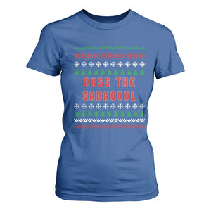 Pass The Gabagool Christmas T Shirt For Women Funny Italy Xmas Italian French Pork Lover Ugly Sweater TS02 Royal Blue Print Your Wear