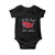 Trump Won 2024 Baby Onesie We the People Have Spoken American US Map TS02 Black Print Your Wear