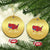 Trump Won 2024 Christmas Ornament We the People Have Spoken American US Map TS02 Circle Gold Print Your Wear