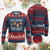 Funny Xmas Tech Support Ugly Christmas Sweater Here To Delete Cookies Festive Xmas TS02 Burgundy Print Your Wear