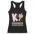 K Is For Kindness Racerback Tank Top Cute Pencil Bow Teacher Be Kind TS02 Black Print Your Wear