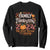 Family Thanksgiving 2024 Sweatshirt Time Spent Together Is A Blessing Thankful Matching Group Crew TS02 Black Print Your Wear