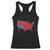 Red States US Map Racerback Tank Top Trump Won President Election 2024 TS02 Black Print Your Wear