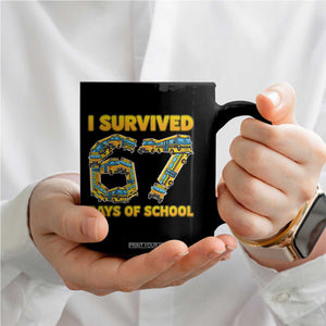 Funny School Bus Driver Coffee Mug I Survived 67 Days of School TS02 Print Your Wear