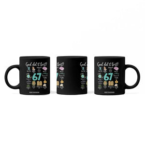 God Did It First 6 7 Coffee Mug Funny Christian Bible Verse Meme 67 References TS02 Print Your Wear