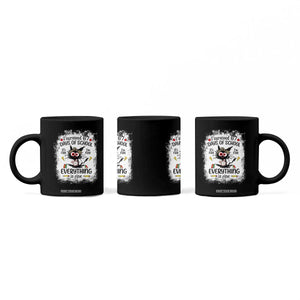 I Survived 67 Days of School Coffee Mug Funny Teacher Black Cat Chaos Everything Is Fine TS02 Print Your Wear