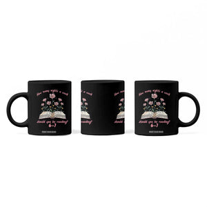 How Many Nights a Week Should You Be Reading 6 7 Coffee Mug Aesthetic Floral Book TS02 Print Your Wear