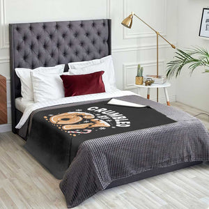Crumbled by 67 Throw Blanket Funny Gingerbread Christmas Meme Cookie Chaos TS02 Print Your Wear