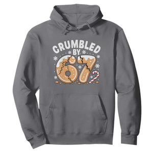 Crumbled by 67 Hoodie Funny Gingerbread Christmas Meme Cookie Chaos TS02 Charcoal Print Your Wear