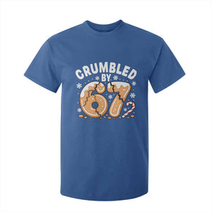 Crumbled by 67 T Shirt For Kid Funny Gingerbread Christmas Meme Cookie Chaos TS02 Royal Blue Print Your Wear