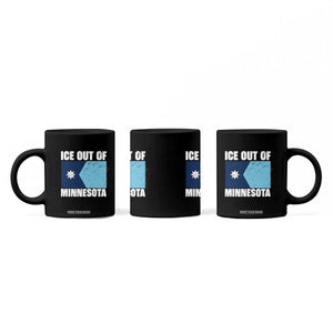 Ice Out Of Minnesota Coffee Mug State Flag Minneapolis Justice and Resistance TS02 Print Your Wear