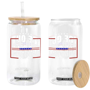 Ice Out For Good Patriotic Protest Glass Can Justice Resistance Red White and Blue TS02 Print Your Wear