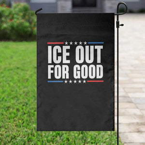 Ice Out For Good Patriotic Protest Garden Flag Justice Political Resistance TS02 Print Your Wear