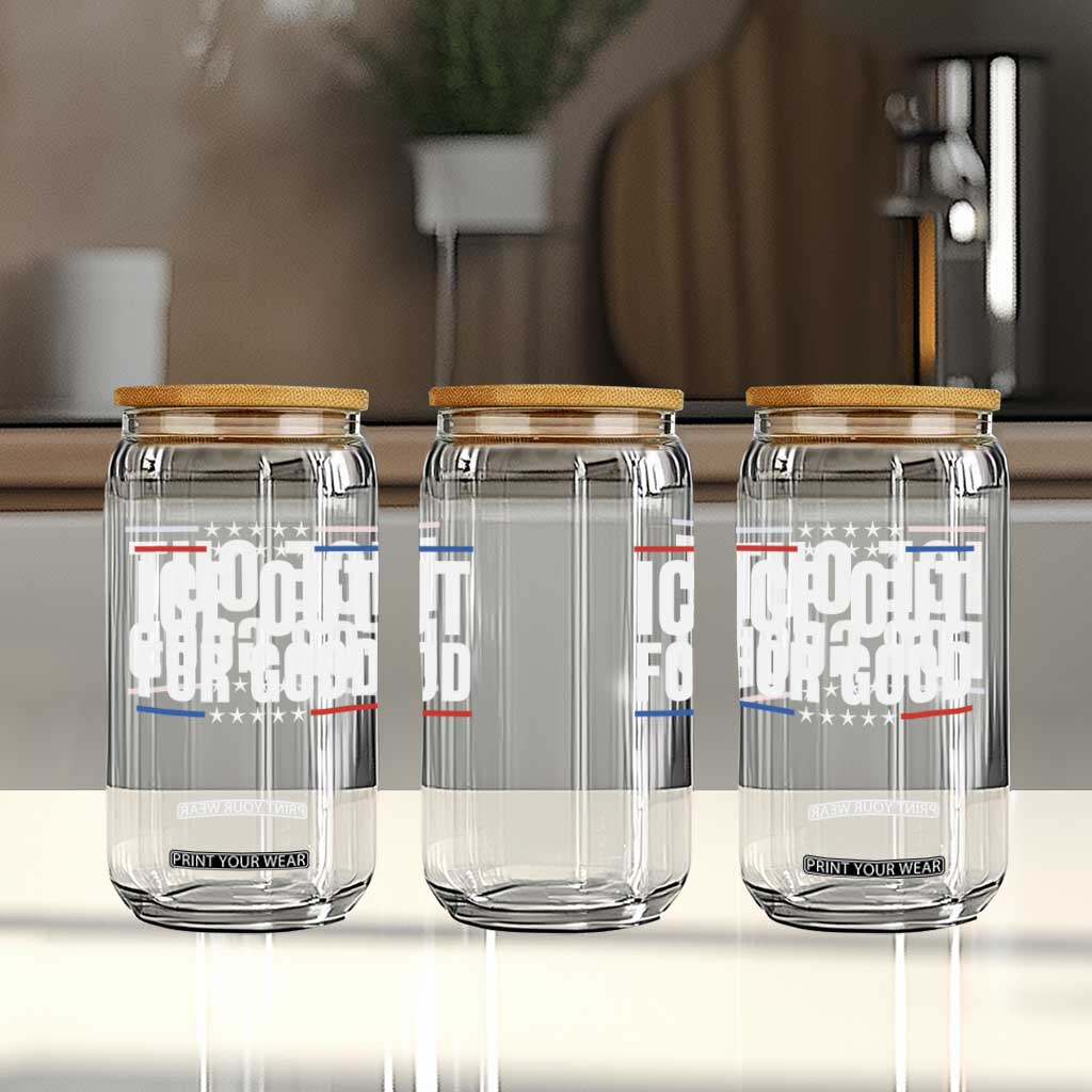 Ice Out For Good Patriotic Protest Glass Can Justice Political Resistance TS02 Print Your Wear