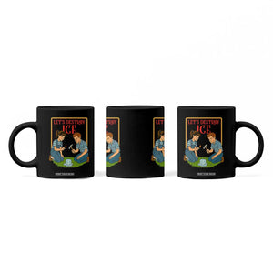 Let’s Destroy ICE Coffee Mug Retro Parody Protest with Satirical Childhood Graphic TS02 Print Your Wear