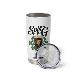 Split the G Funny Irish Drinking Tumbler Cup St. Patrick’s Day Stout Beer Lovers Pub Crawls TS02 Print Your Wear
