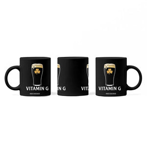 Vitamin G Funny Irish Stout Beer Coffee Mug St. Patrick’s Day Drinking Humor TS02 Print Your Wear