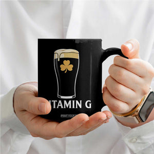 Vitamin G Funny Irish Stout Beer Coffee Mug St. Patrick’s Day Drinking Humor TS02 Print Your Wear