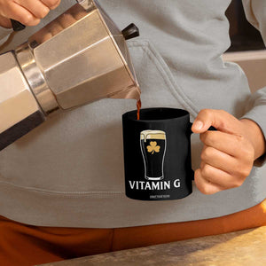 Vitamin G Funny Irish Stout Beer Coffee Mug St. Patrick’s Day Drinking Humor TS02 Print Your Wear