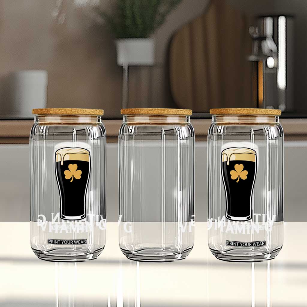 Vitamin G Funny Irish Stout Beer Glass Can St. Patrick’s Day Drinking Humor TS02 Print Your Wear