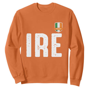 IRE Ireland Matching Group Sweatshirt Irish Pride St Patricks Day Family or Friends TS02 Orange Print Your Wear