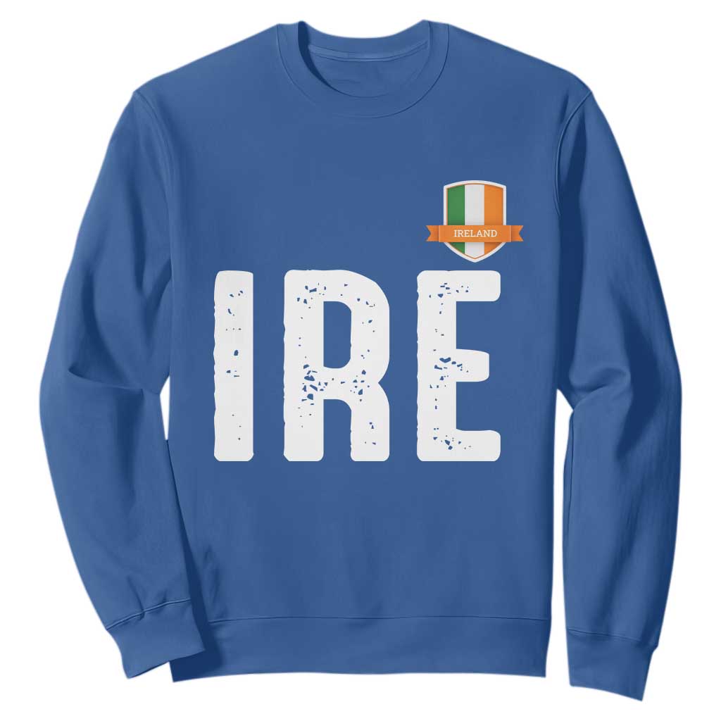 IRE Ireland Matching Group Sweatshirt Irish Pride St Patricks Day Family or Friends TS02 Royal Blue Print Your Wear
