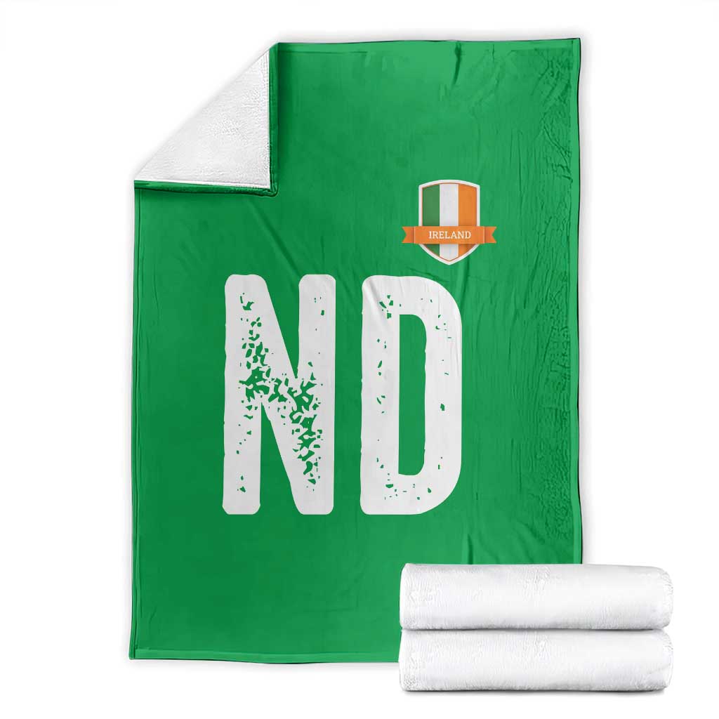 LA Ireland Matching Group Throw Blanket Irish Pride St Patricks Day Family or Friends TS02 Irish Green Print Your Wear
