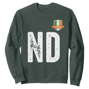 LA Ireland Matching Group Sweatshirt Irish Pride St Patricks Day Family or Friends TS02 Dark Forest Green Print Your Wear