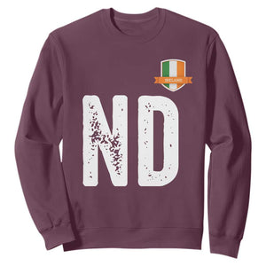 LA Ireland Matching Group Sweatshirt Irish Pride St Patricks Day Family or Friends TS02 Maroon Print Your Wear
