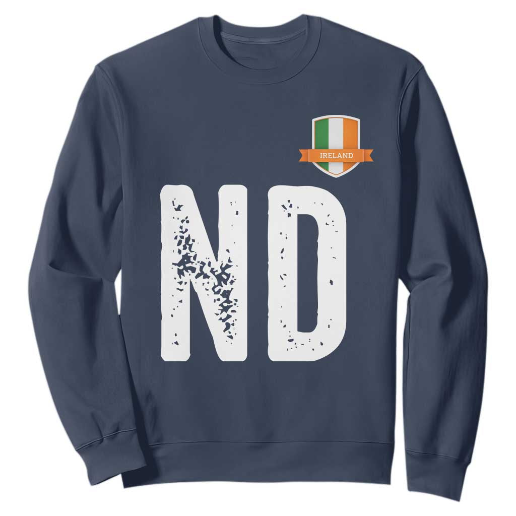 LA Ireland Matching Group Sweatshirt Irish Pride St Patricks Day Family or Friends TS02 Navy Print Your Wear