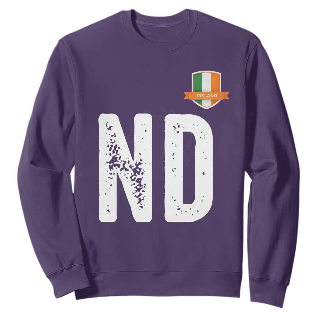 LA Ireland Matching Group Sweatshirt Irish Pride St Patricks Day Family or Friends TS02 Purple Print Your Wear