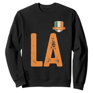 ND Ireland Matching Group Sweatshirt Irish Pride St Patricks Day Family or Friends TS02 Black Print Your Wear