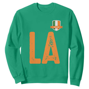 ND Ireland Matching Group Sweatshirt Irish Pride St Patricks Day Family or Friends TS02 Irish Green Print Your Wear