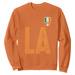 ND Ireland Matching Group Sweatshirt Irish Pride St Patricks Day Family or Friends TS02 Orange Print Your Wear