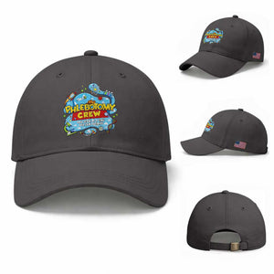 Phlebotomy Crew Lab Week 2026 Baseball Cap One Stick At A Time Funny Phlebotomist Healthcare Lab TS02 Baseball Cap Universal Fit Dark Gray Print Your Wear
