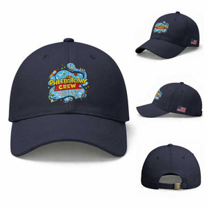 Phlebotomy Crew Lab Week 2026 Baseball Cap One Stick At A Time Funny Phlebotomist Healthcare Lab TS02 Baseball Cap Universal Fit Navy Print Your Wear