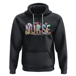 Nurse Life Hoodie RN Registered Nurse Nursing Appreciation Scrub Life TS02 Black Printyourwear