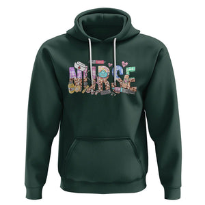 Nurse Life Hoodie RN Registered Nurse Nursing Appreciation Scrub Life TS02 Dark Forest Green Printyourwear