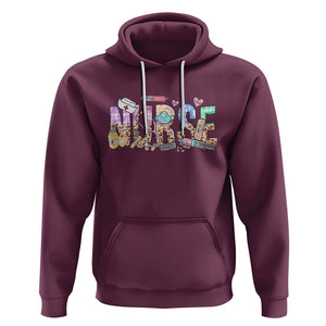 Nurse Life Hoodie RN Registered Nurse Nursing Appreciation Scrub Life TS02 Maroon Printyourwear