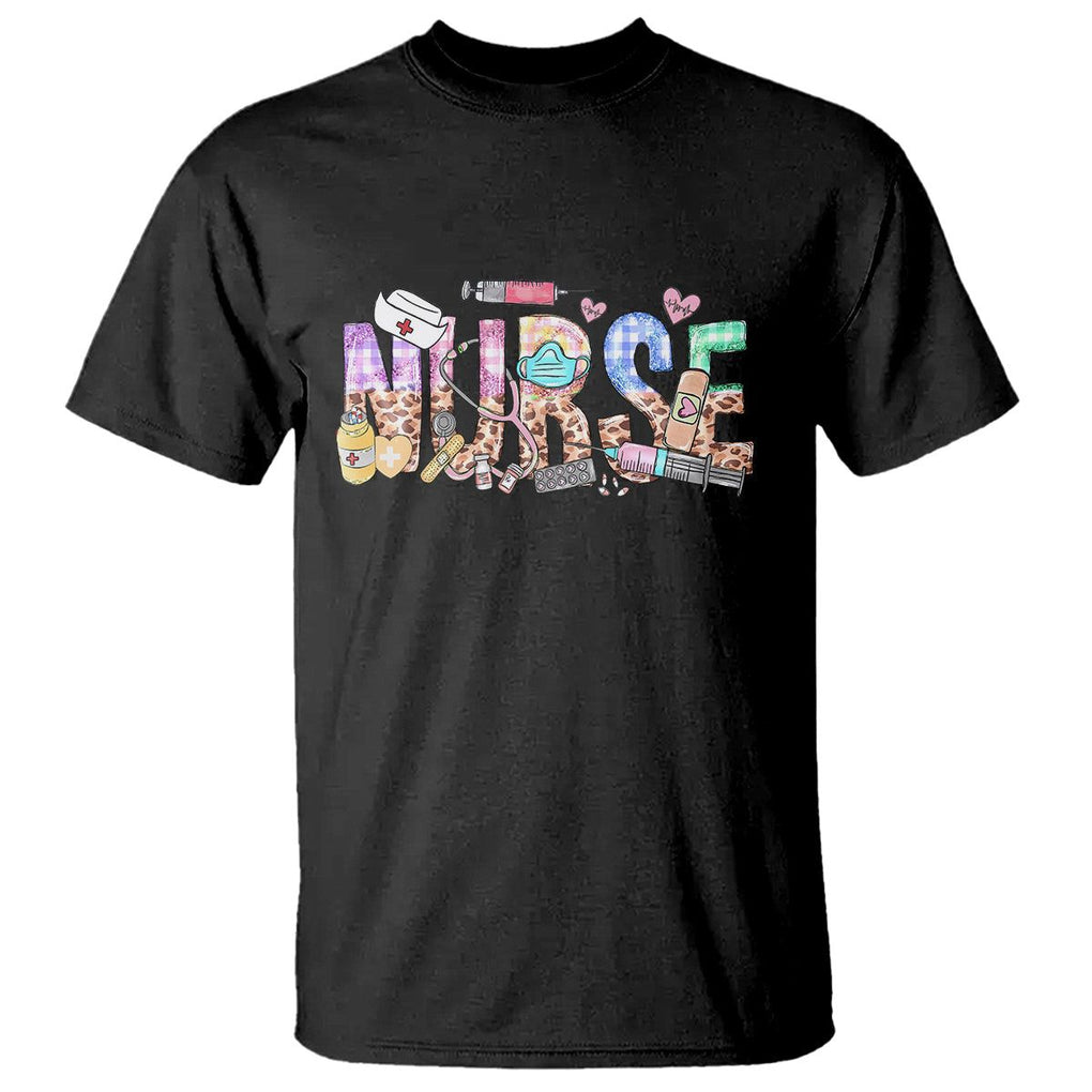 Nurse Life T Shirt RN Registered Nurse Nursing Appreciation Scrub Life TS02 Black Printyourwear