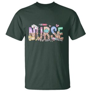 Nurse Life T Shirt RN Registered Nurse Nursing Appreciation Scrub Life TS02 Dark Forest Green Printyourwear