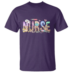 Nurse Life T Shirt RN Registered Nurse Nursing Appreciation Scrub Life TS02 Purple Printyourwear