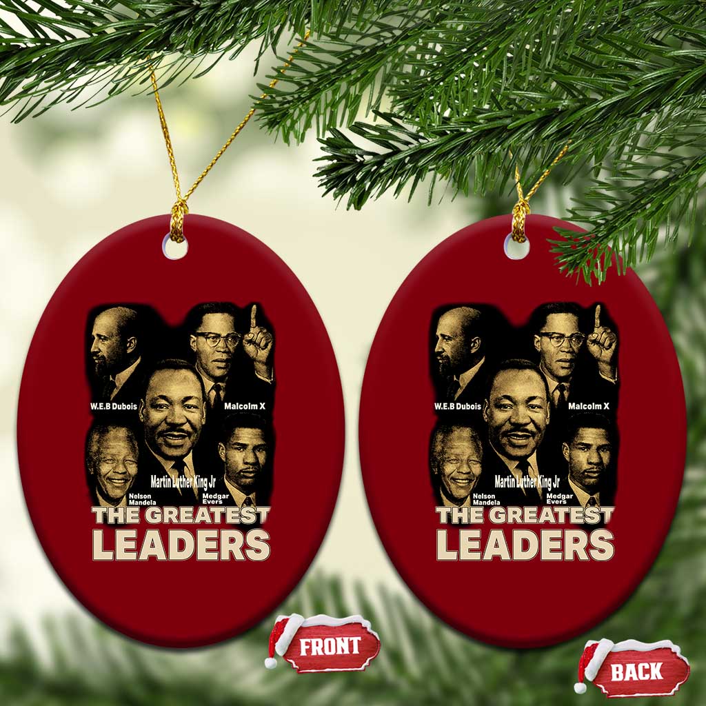 The Greatest Black Leaders Tribute Ceramic Ornament Civil Rights Icons Legacy TS02 Print Your Wear