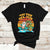 Tis The Sea-Sun Santa Beach Summer Season Christmas In July T Shirt TS02 Black Printyourwear