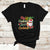 No Cookies Just Cocktails Hawaiian Santa Christmas In July T Shirt TS02 Black Printyourwear