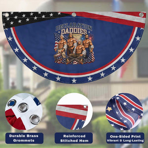 1776 America Declaration Daddies Patriotic Fan Flag Funny Buff Founding Fathers Muscular Patriots TS02 Print Your Wear